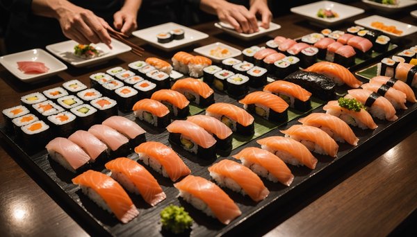 Découvrez le menu complet du sushi shop pour tous les goûts