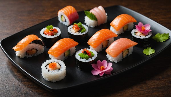 Fleur de sushi : découvrez l'art de cette présentation raffinée
